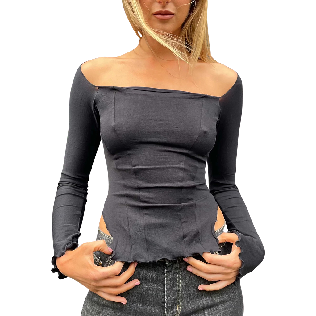 Whitney Corset Top - Black