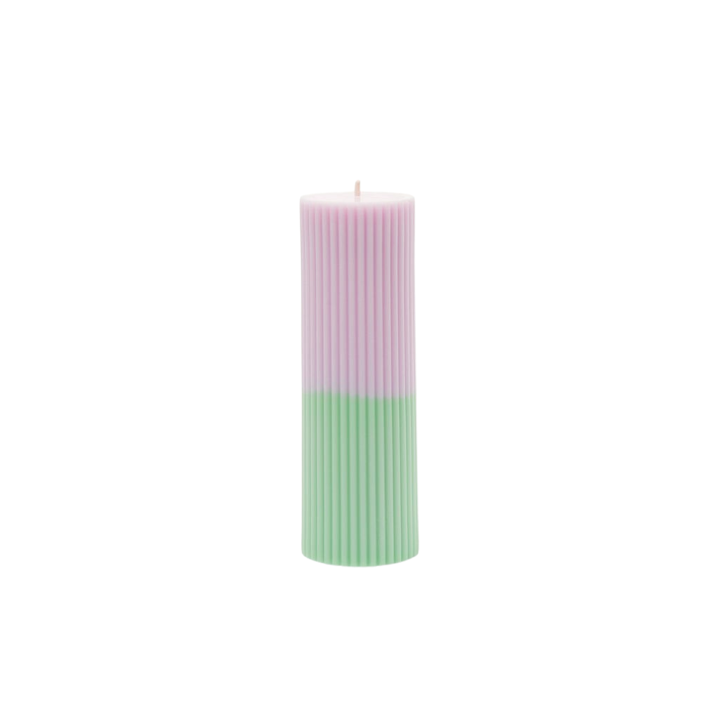 Pillar Two Tone Candle