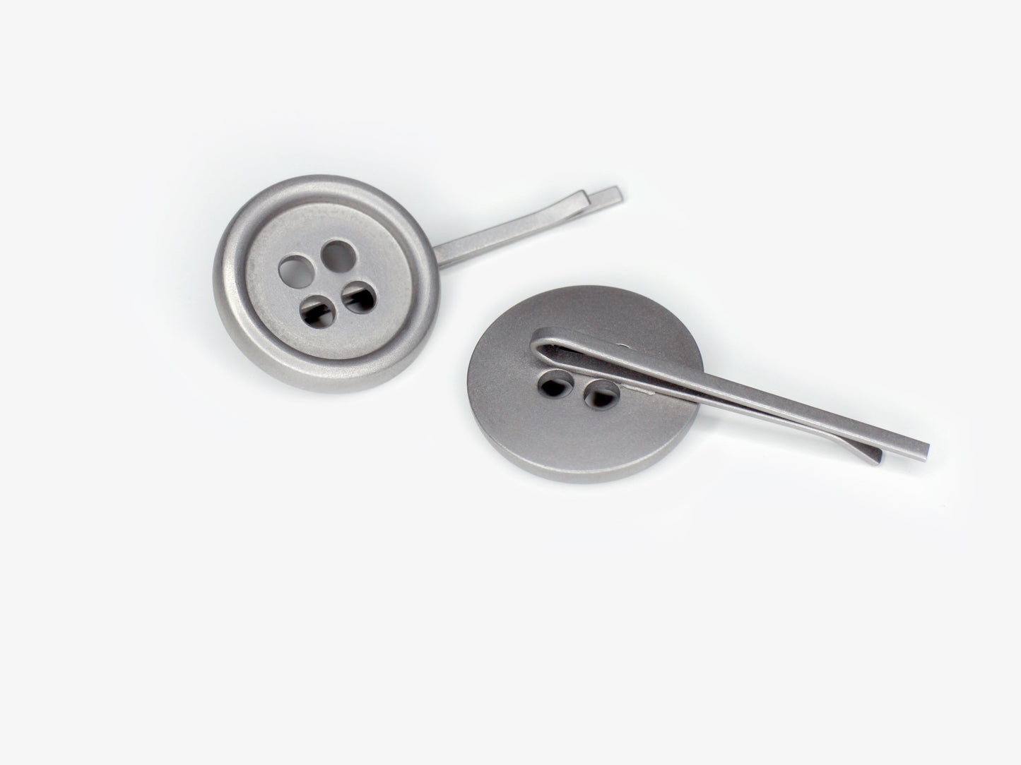 Cute as a Button Hairpin