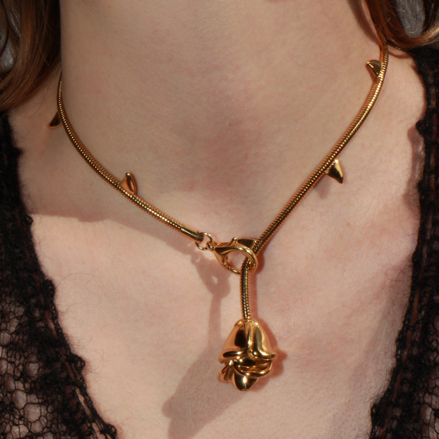 Rosebud Necklace