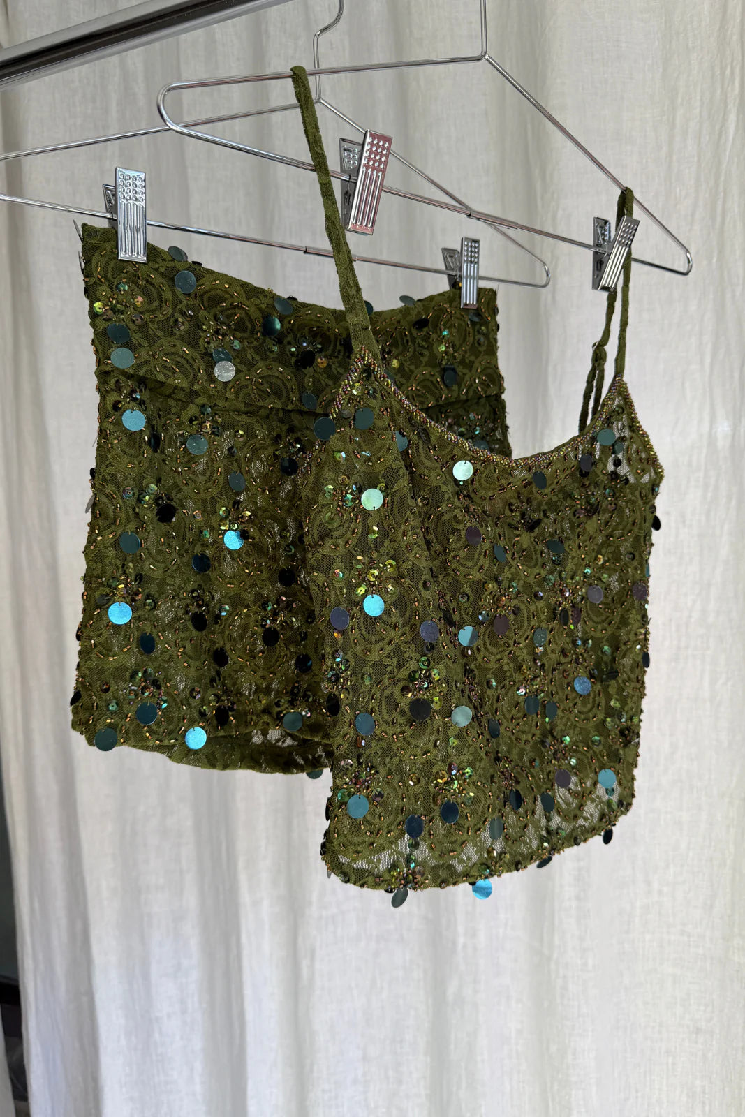 Bloomin Sequin Booty Shorts