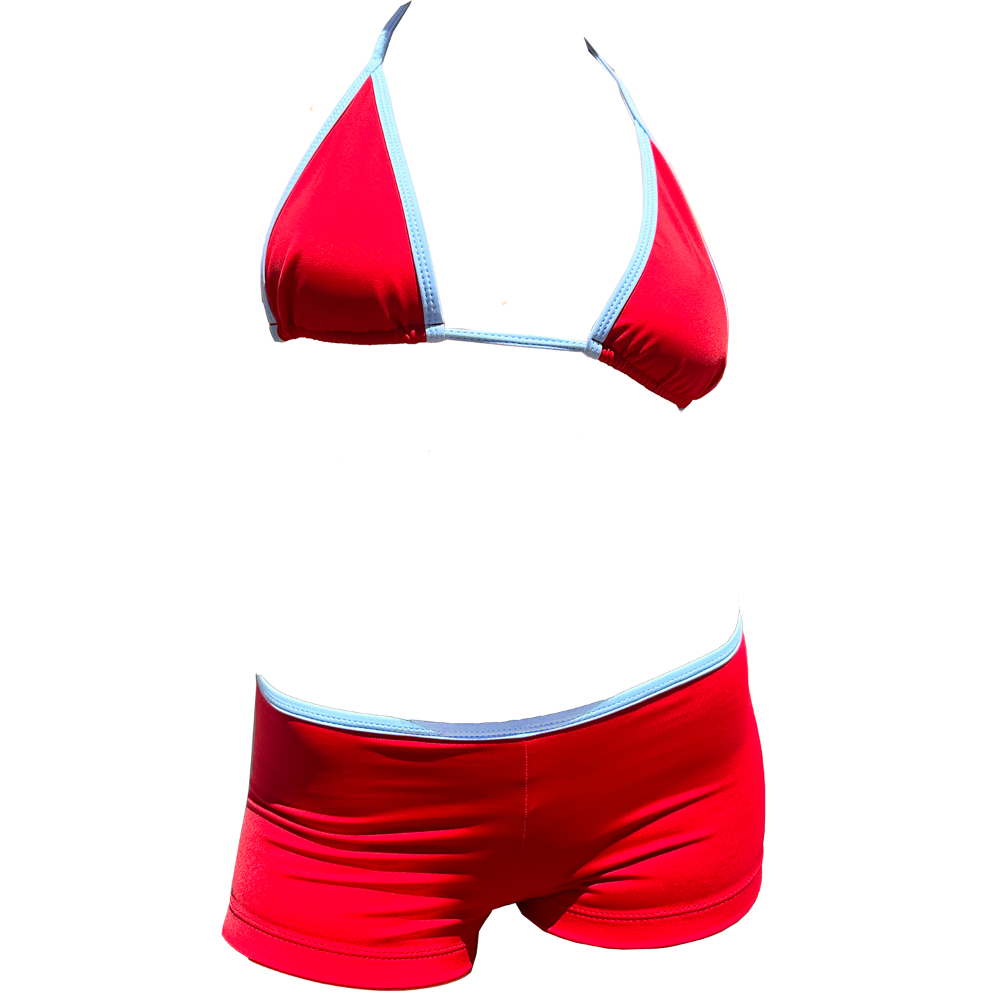 Sporty Red Booty Sport Bikini