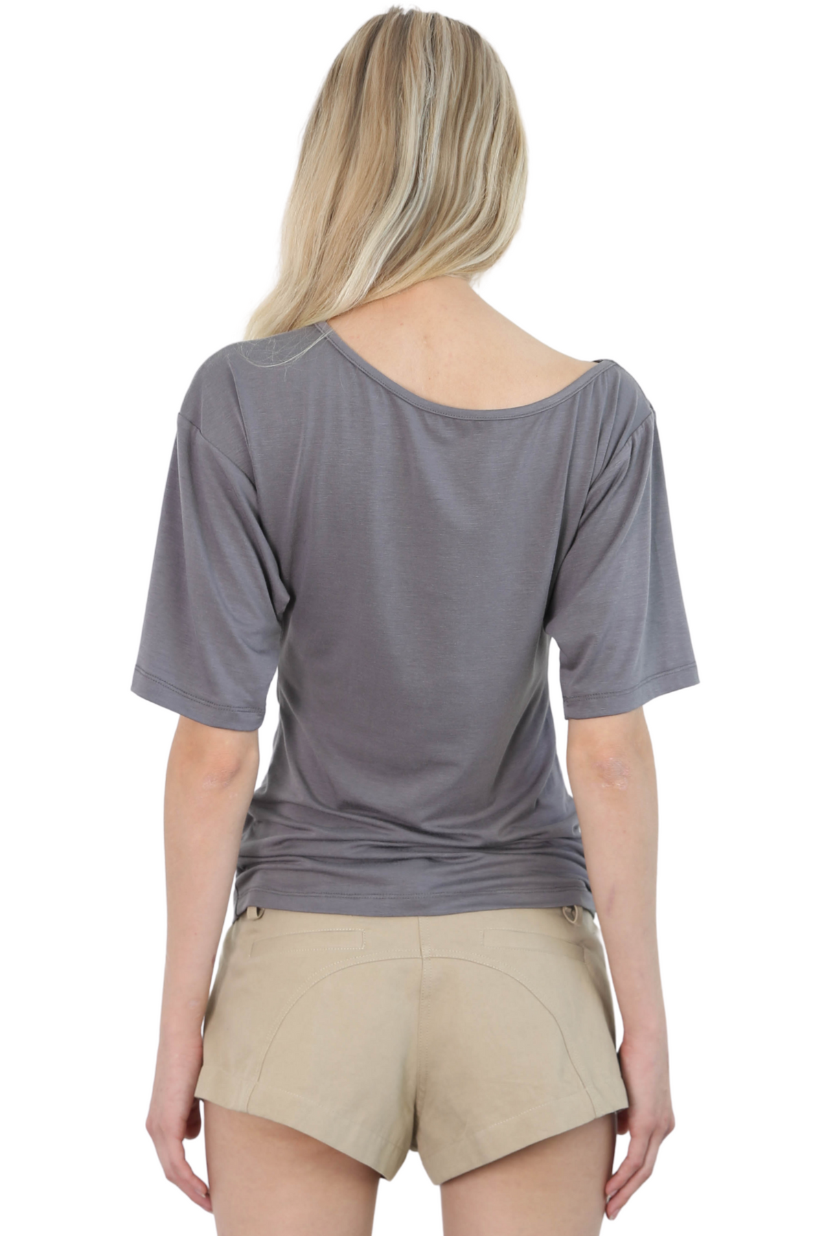 Slouch Tee - Charcoal