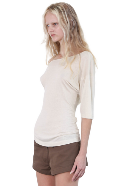 Slouch Tee - Almond
