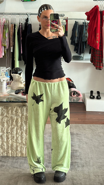 Yummy Mummy Trackpants - Lime