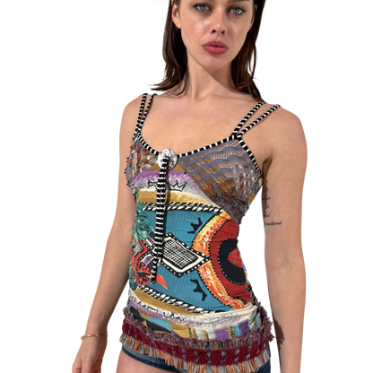Save The Queen Off Singlet