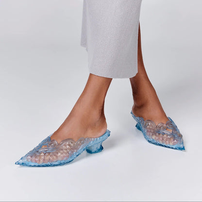 Melissa Court Shoe + Y/Project Clear Blue