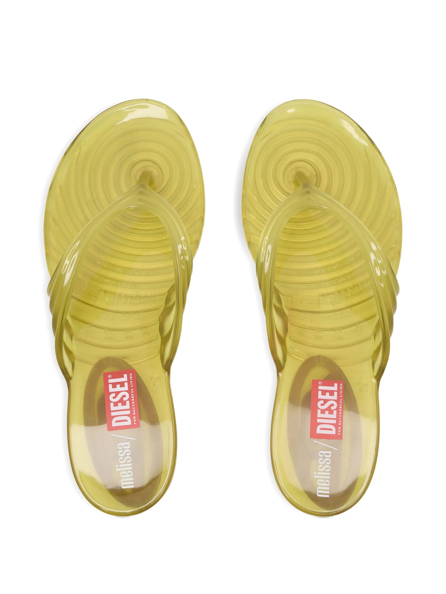 Melissa Quantum Thong + Diesel - Yellow