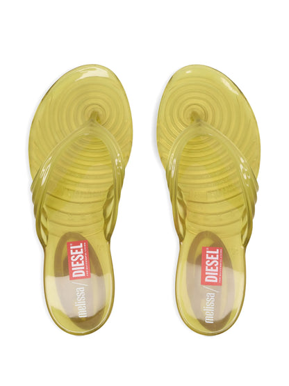 Melissa Quantum Thong + Diesel - Yellow