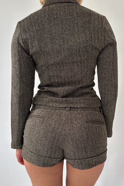 The Saddle Shorts - Brown