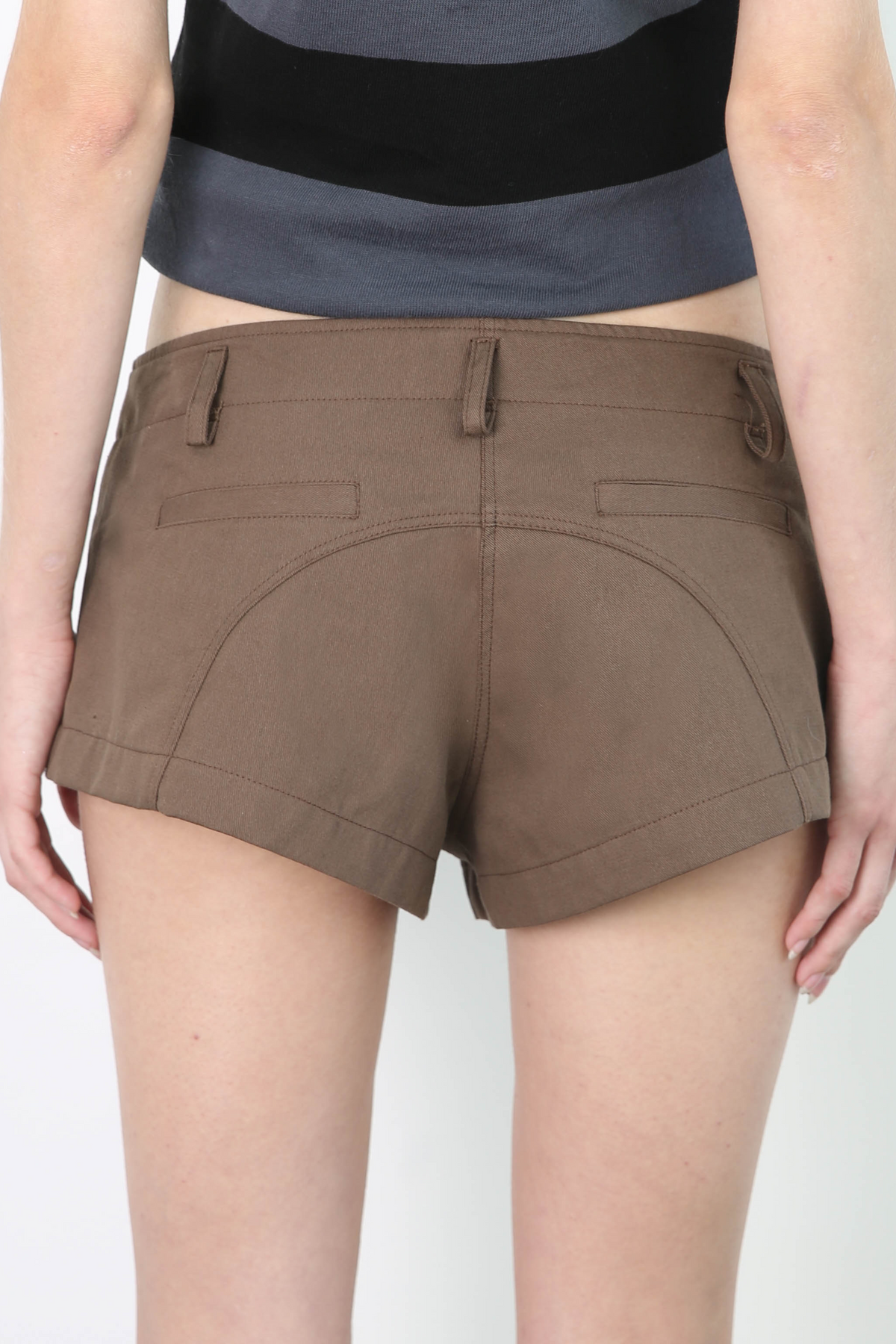 Mini Short - Ash Brown