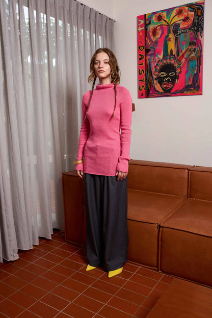 Hooded Skivvy - Pigment Pink