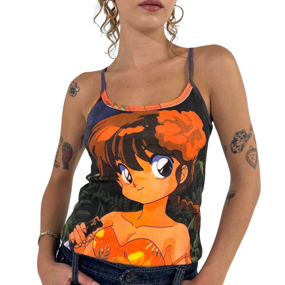 90s Ranma Anime Singlet top