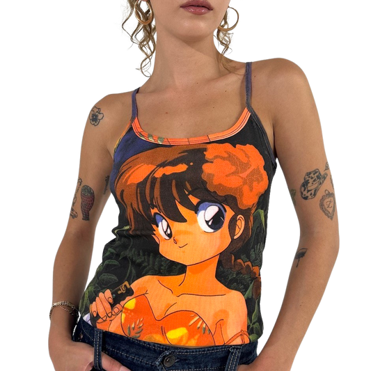 90s Ranma Anime Singlet top
