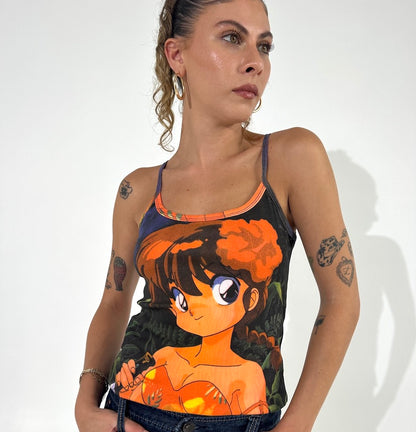 90s Ranma Anime Singlet top