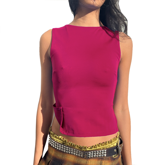 Berry New York Top