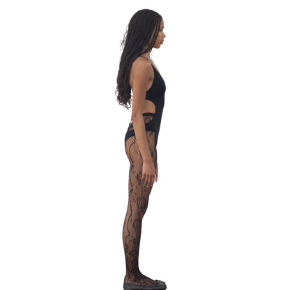 Ballet Leopard - Black