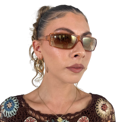 Brown Speed Dealer Skater Sunglasses