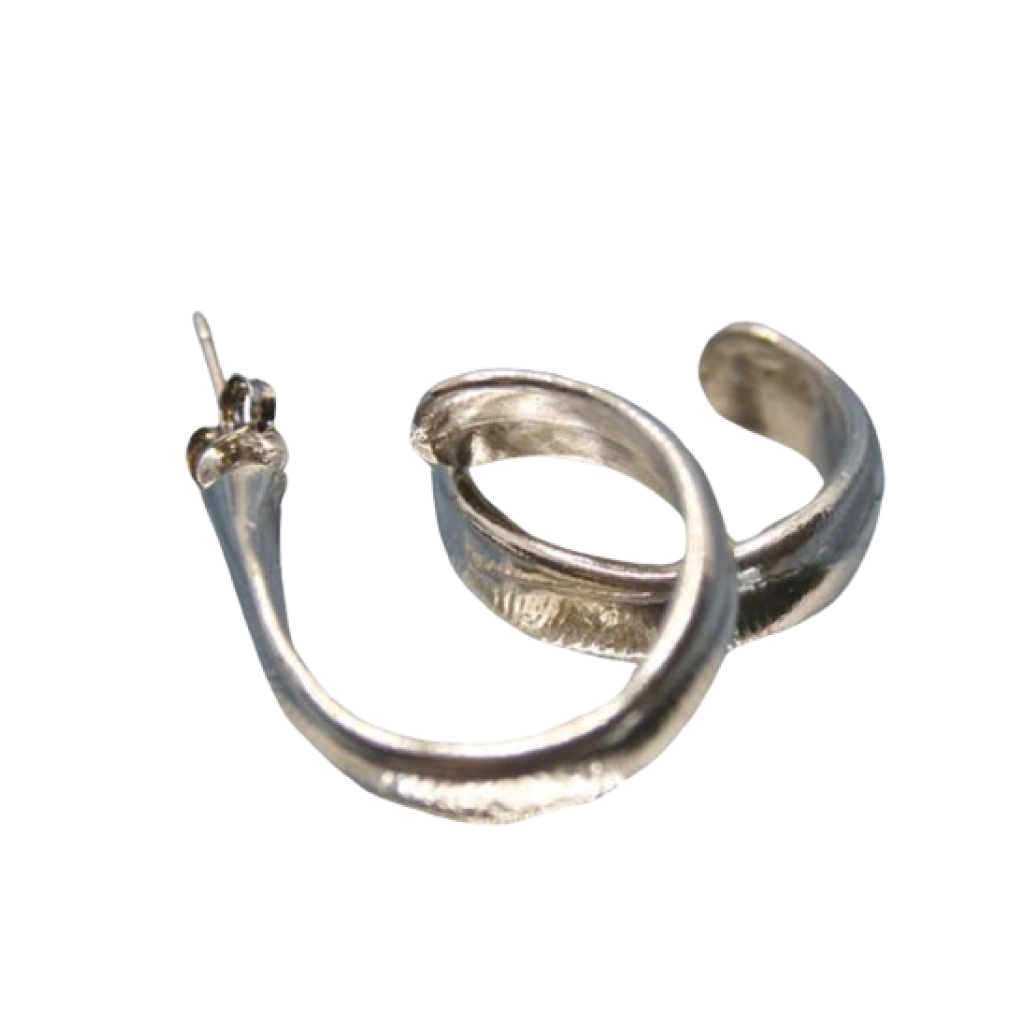 Classic Fingerprint Hoops
