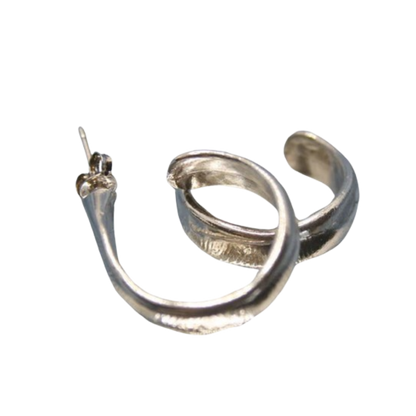 Classic Fingerprint Hoops
