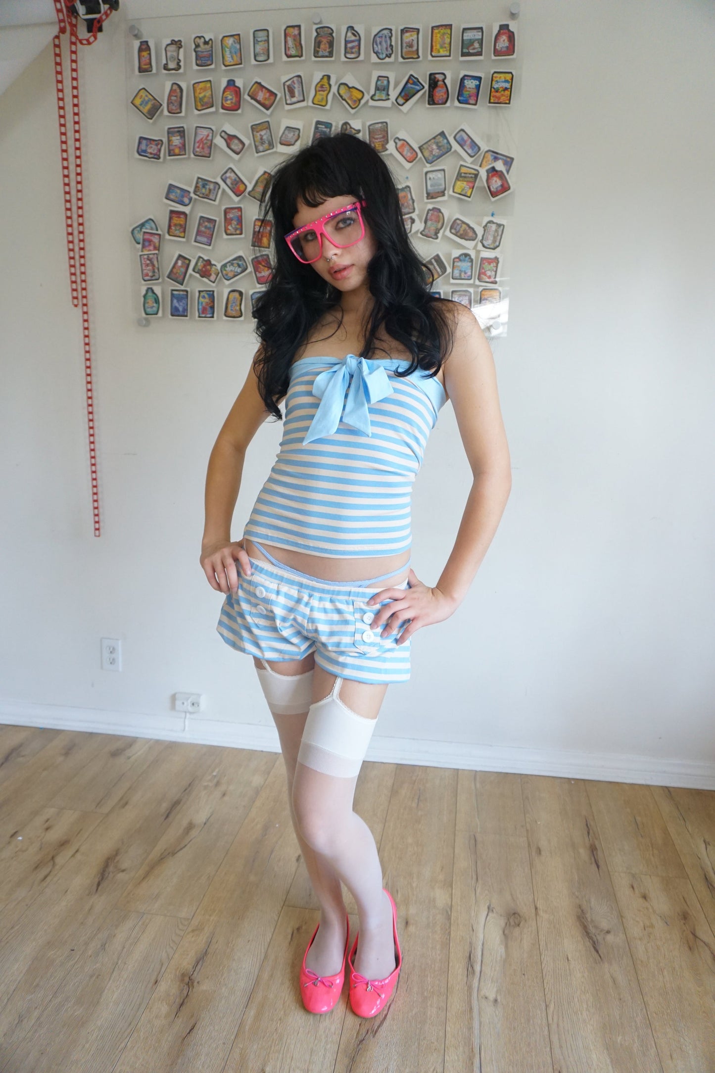 Polly Sailor Tube Top