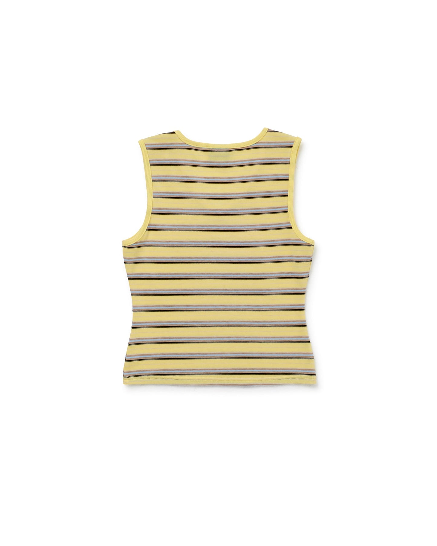 V Neck Tank - Yellow