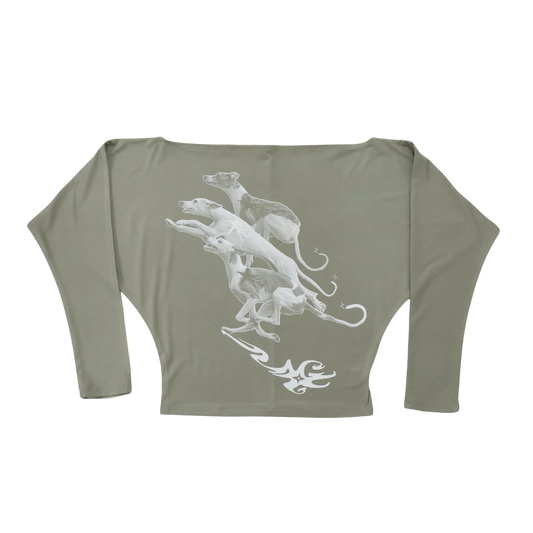 Greyhounds Khaki Top