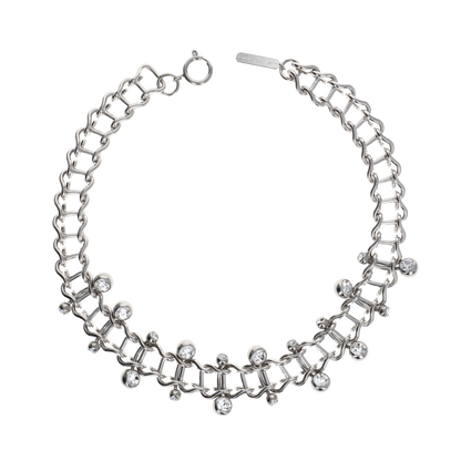 Mindy Clear Crystal Choker