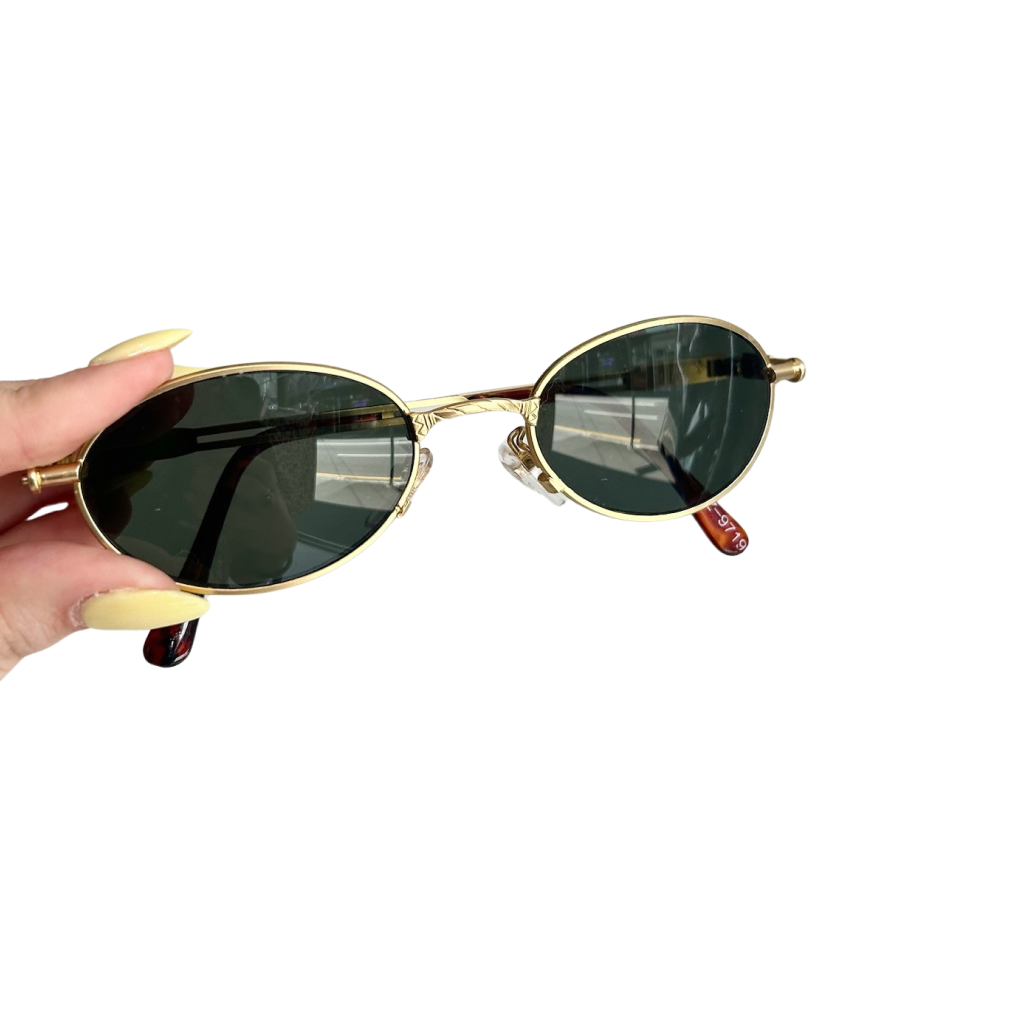 90s Gold Frame Sunglasses