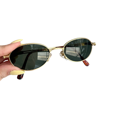 90s Gold Frame Sunglasses