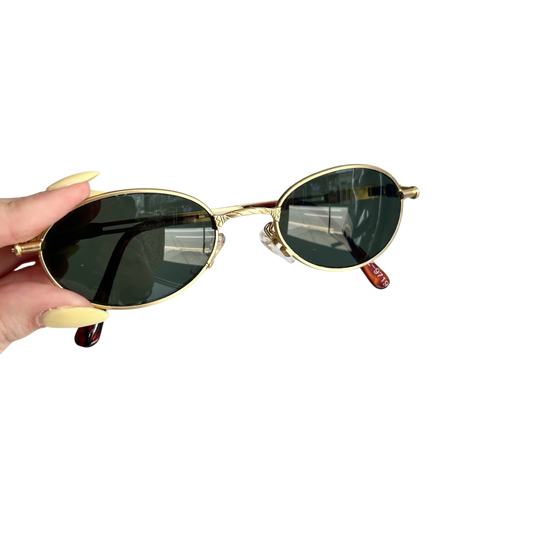 90s Gold Frame Sunglasses