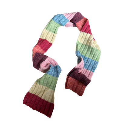Rainbow Stripe Scarf
