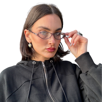 Fiorelli Optical Reading Cat Eye Glasses Purple