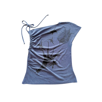 Tulip Crush Top - Blue