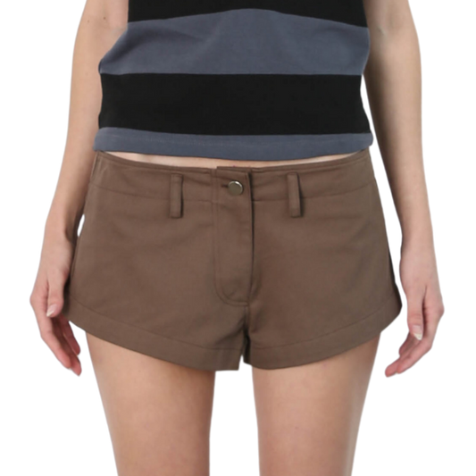 Mini Short - Ash Brown