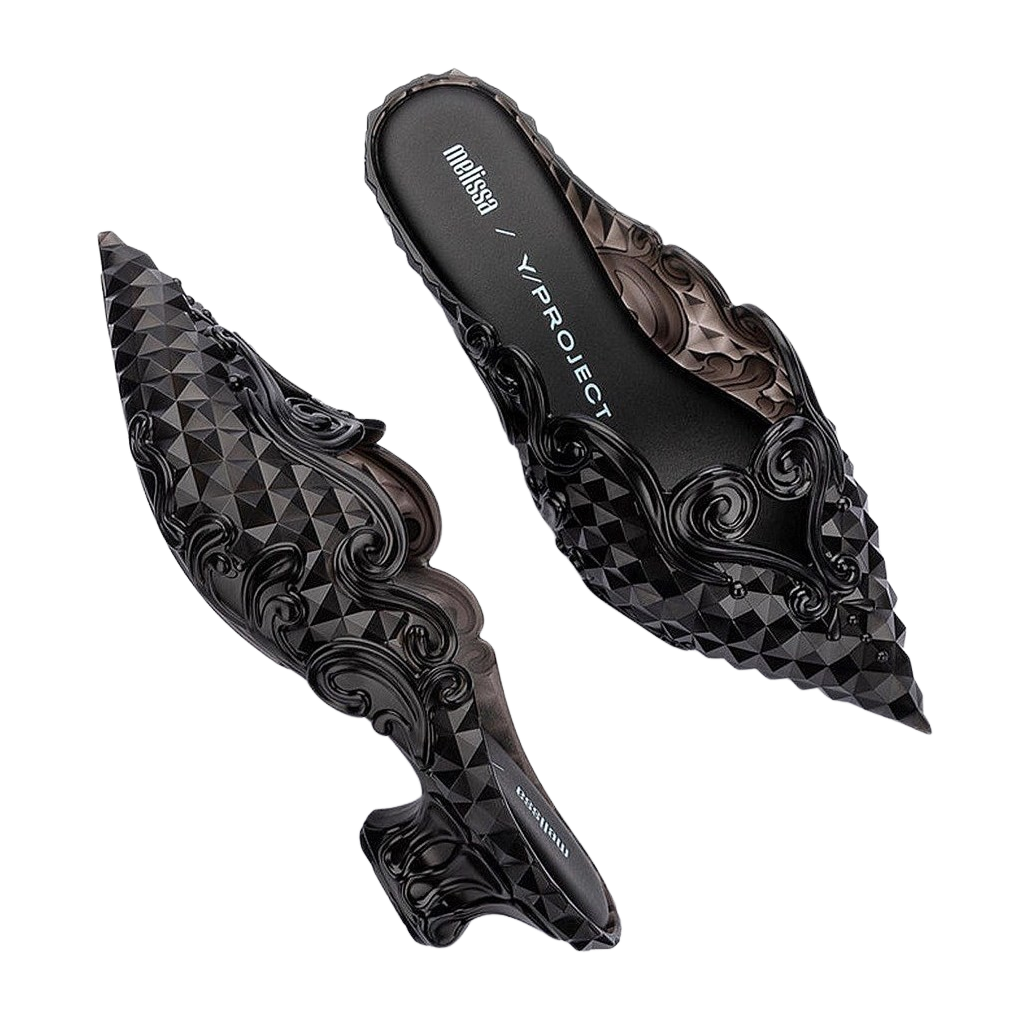 Melissa Court Shoe + Y/Project Clear Black
