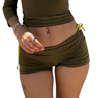 Slinky shorts - Khaki