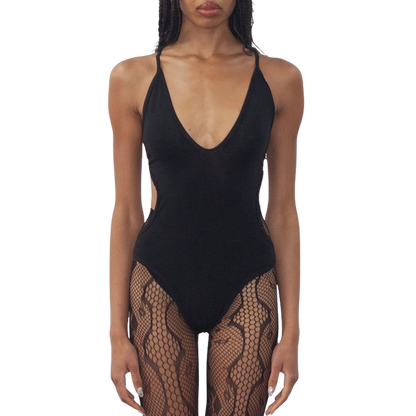 Ballet Leopard - Black