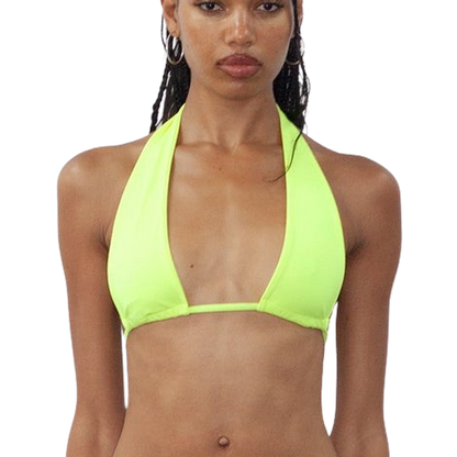 Misty Bikini Top - Neon Yellow
