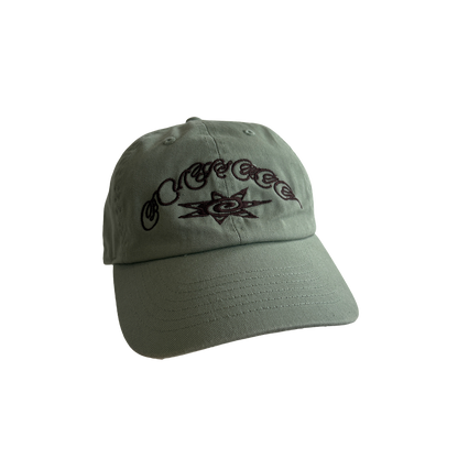 Green Bug Skin Logo Cap