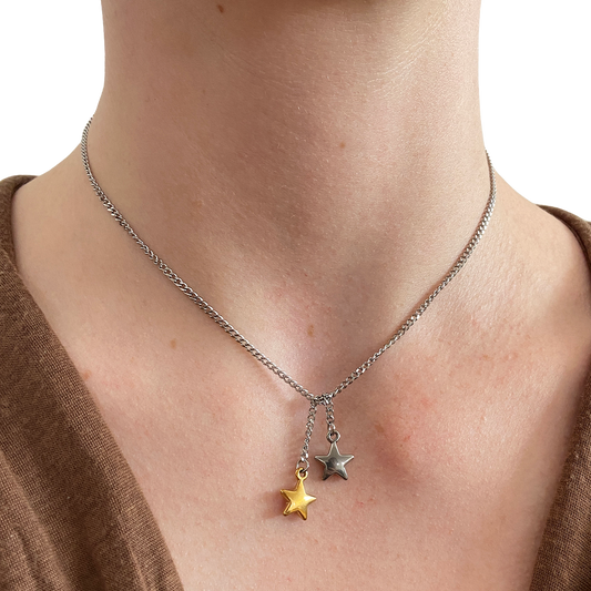 Entangled Stars Necklace