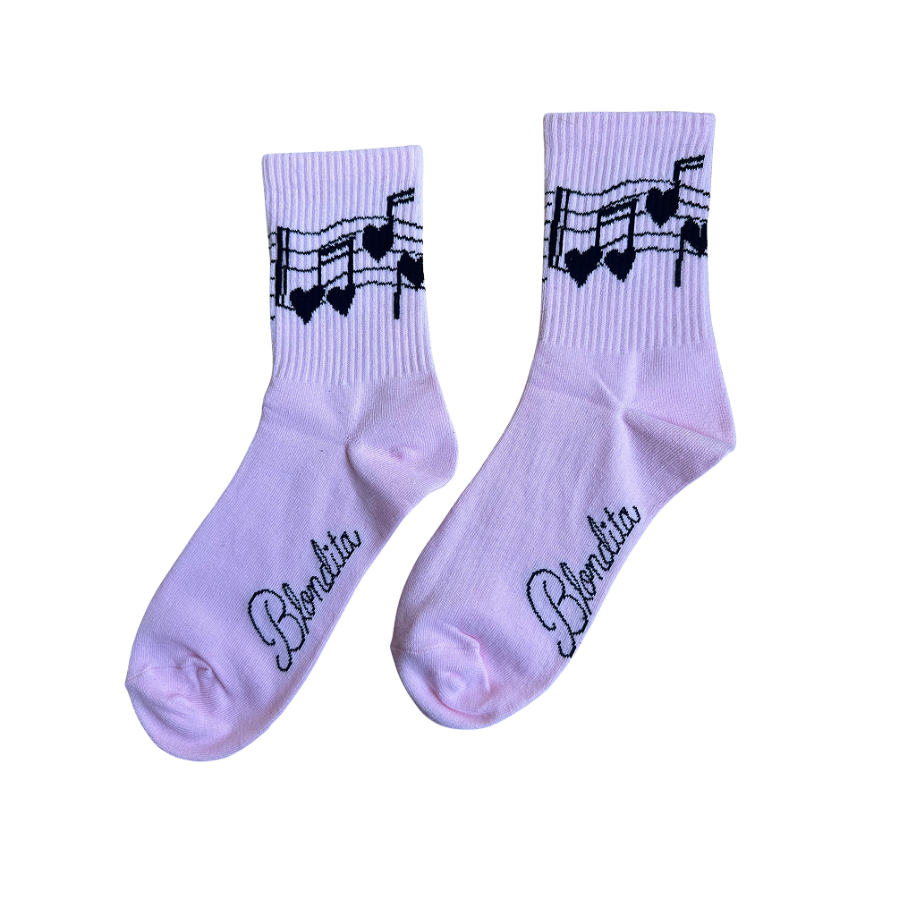 I Love Music Socks