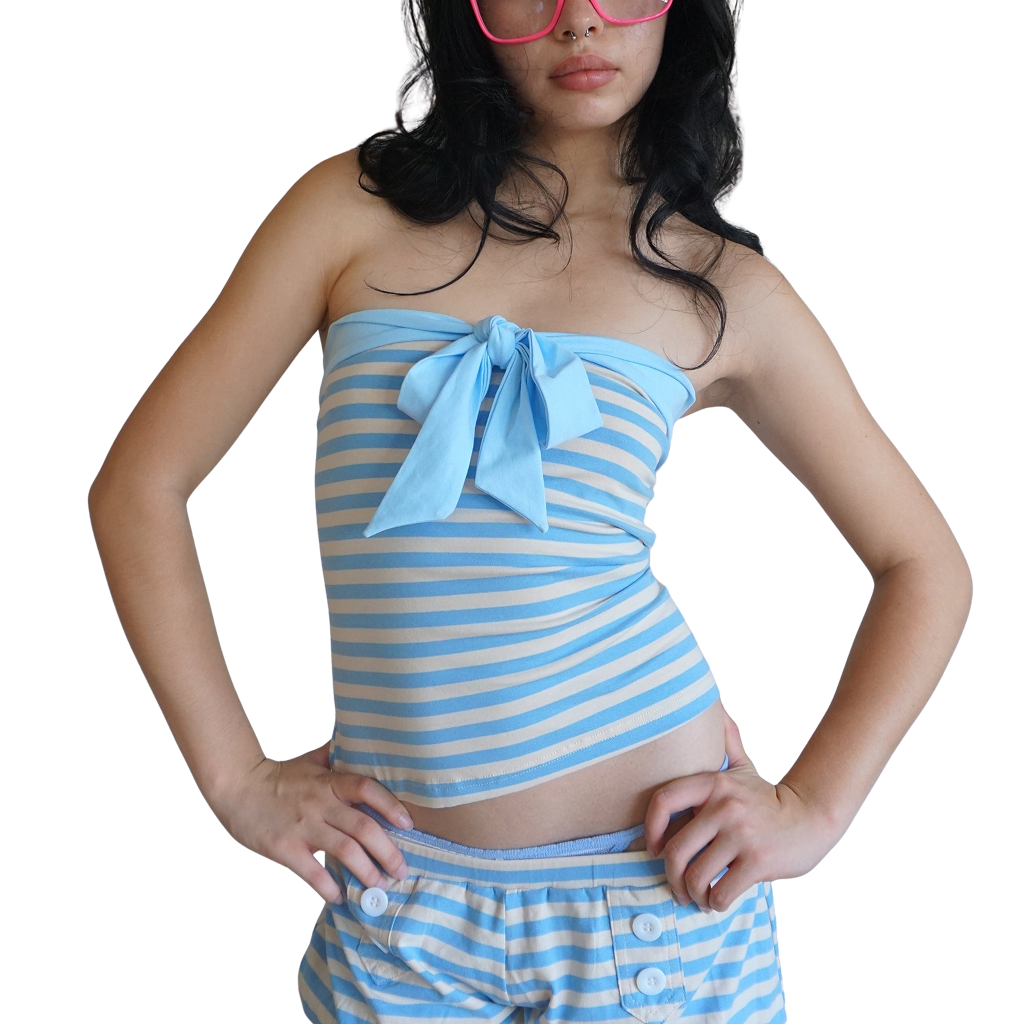 Polly Sailor Tube Top