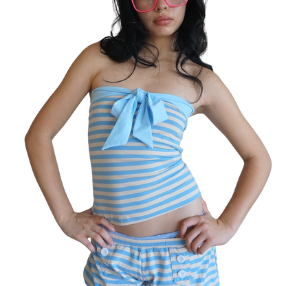 Polly Sailor Tube Top