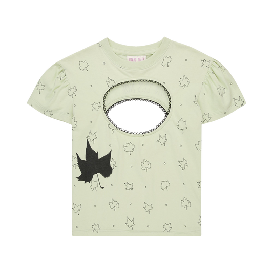 Logo Removal Baby Tee - Misty Jade