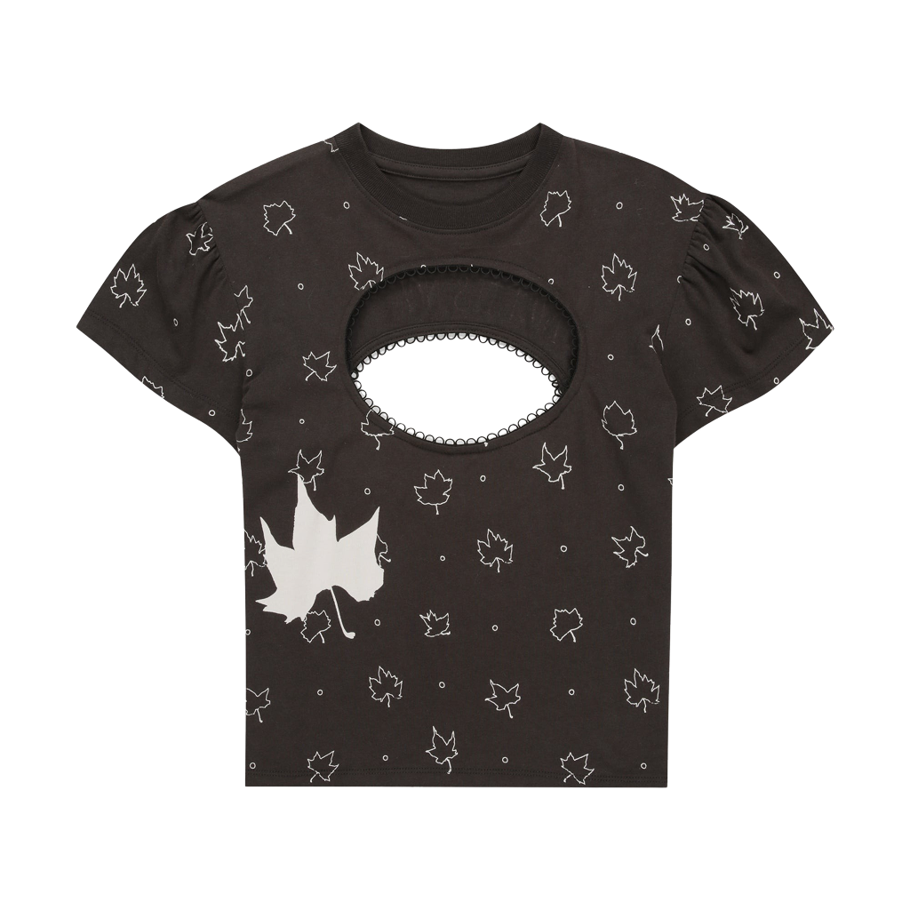 Logo Removal Baby Tee - Moonless Night