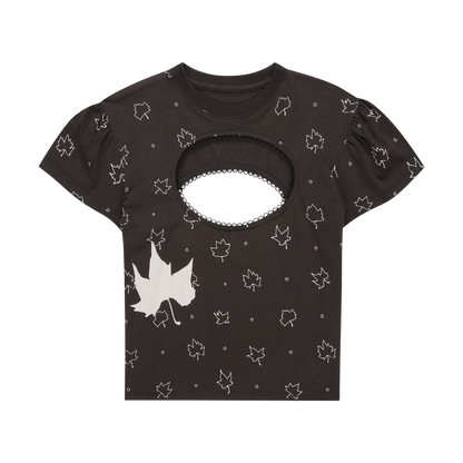 Logo Removal Baby Tee - Moonless Night