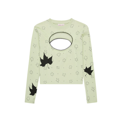 Logo Removal Long Sleeve - Misty Jade