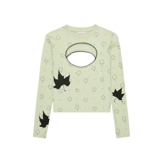 Logo Removal Long Sleeve - Misty Jade