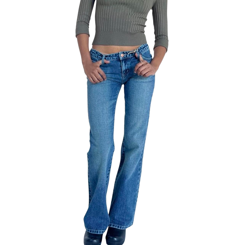Perfect Low Rise Y2k Denim Jeans